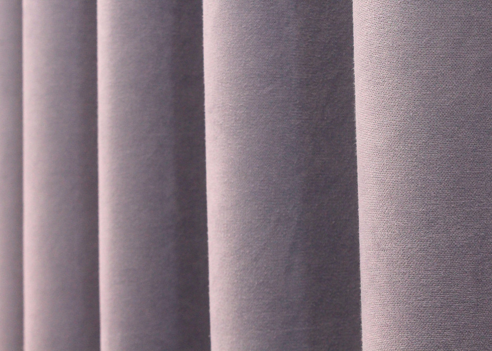 Комплект готових штор VR-Textil Мікровелюр Petek № 1493ш Лавандовий 150х270 см 2 шт (33-1264) Київ - фото 7