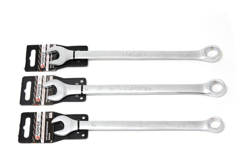 Ключ комбінований подовжений 16мм Forsage F-75516L Одеса - фото 1