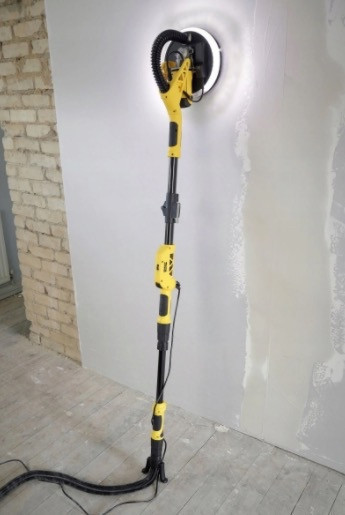 Шліфувальна машина для стін та стелі (жираф) Stanley Fatmax SFMEE500S, 750 Вт, 225 мм, з LED підсвіткою Київ - фото 10