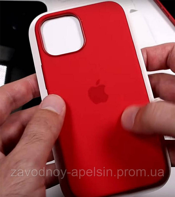 Iphone 13 Чохол оригінальний Silicone Case (червоний) Одеса - фото 2