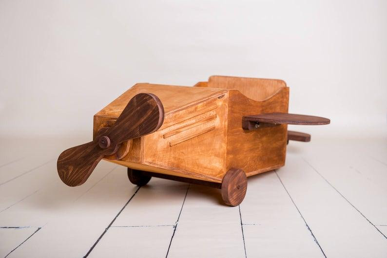 Дитяча іграшка "Літак Карнаж" коричневий Миколаїв - фото 2