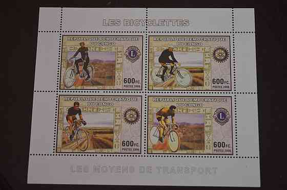 Конго. Транспорт. Блок. 2006 рік (В-7) Полтава