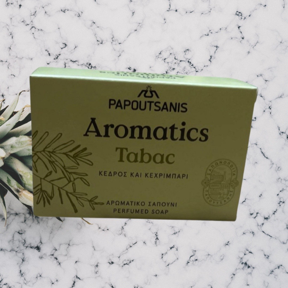 Тверде мило Aromatics Табак, 100 г (ABST100) Виноградів - фото 1