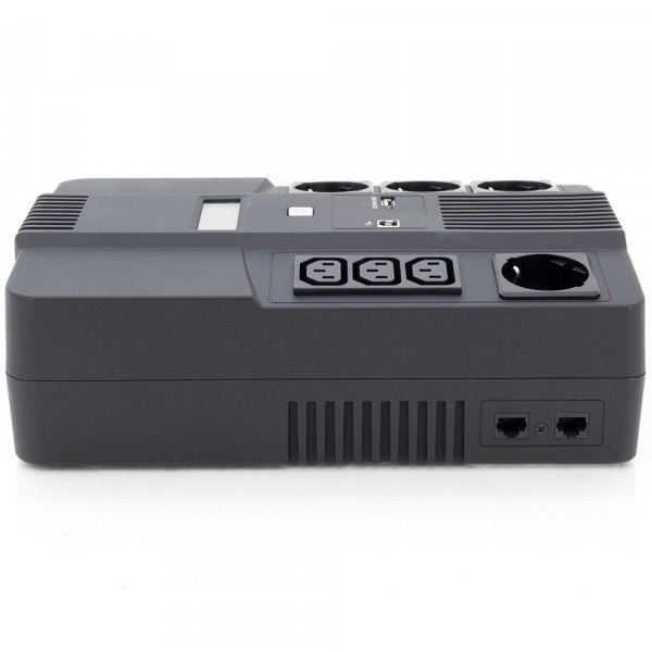 ДБЖ Digitus Line-Interactive, 800VA/480W, LED, 4xSchuko/3xC13, RJ45, USB (DN-170111) Київ - фото 4