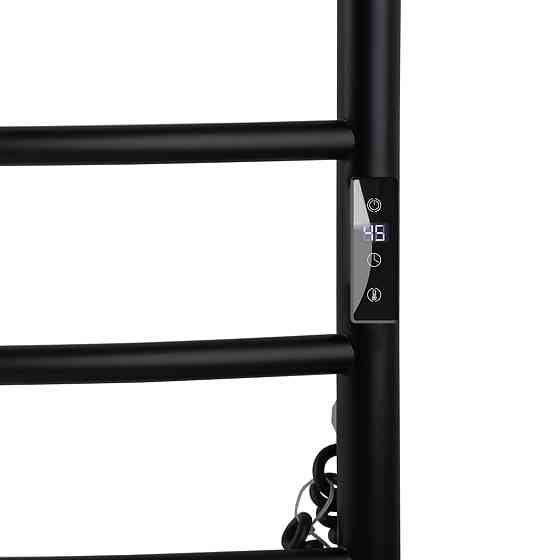 Рушникосушарка UNIO LD ЕU 500-500-5 BLK Драбинка Дуга електро чорна Київ