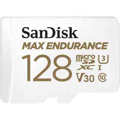 Карта пам&apos;яті SanDisk 128GB microSDXC class 10 UHS-I U3 Max Endurance (SDSQQVR-128G-GN6IA) Вінниця