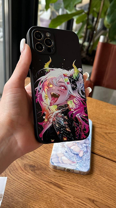 Премиум чехлы на Iphone ,Xiaomi , MEIZU ,HUAWEI и Samsung | АНІМЕ РОЖЕВА ЯЗИК Черновцы - изображение 2
