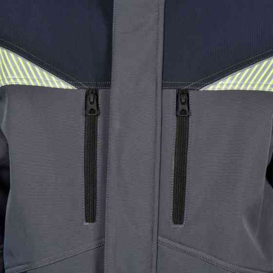 Куртка з капюшоном утеплена Kingston від вітру, дощу -10°С XL поліестер, поляр. фліс, 4 карм Мукачево