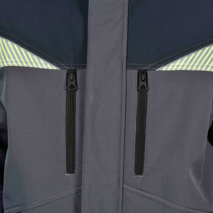 Куртка з капюшоном утеплена Kingston від вітру, дощу -10°С XL поліестер, поляр. фліс, 4 карм Мукачево - фото 2