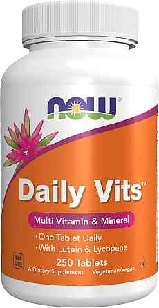Мультивітамінний комплекс NOW Foods Daily Vits 250 таблеток Луцьк