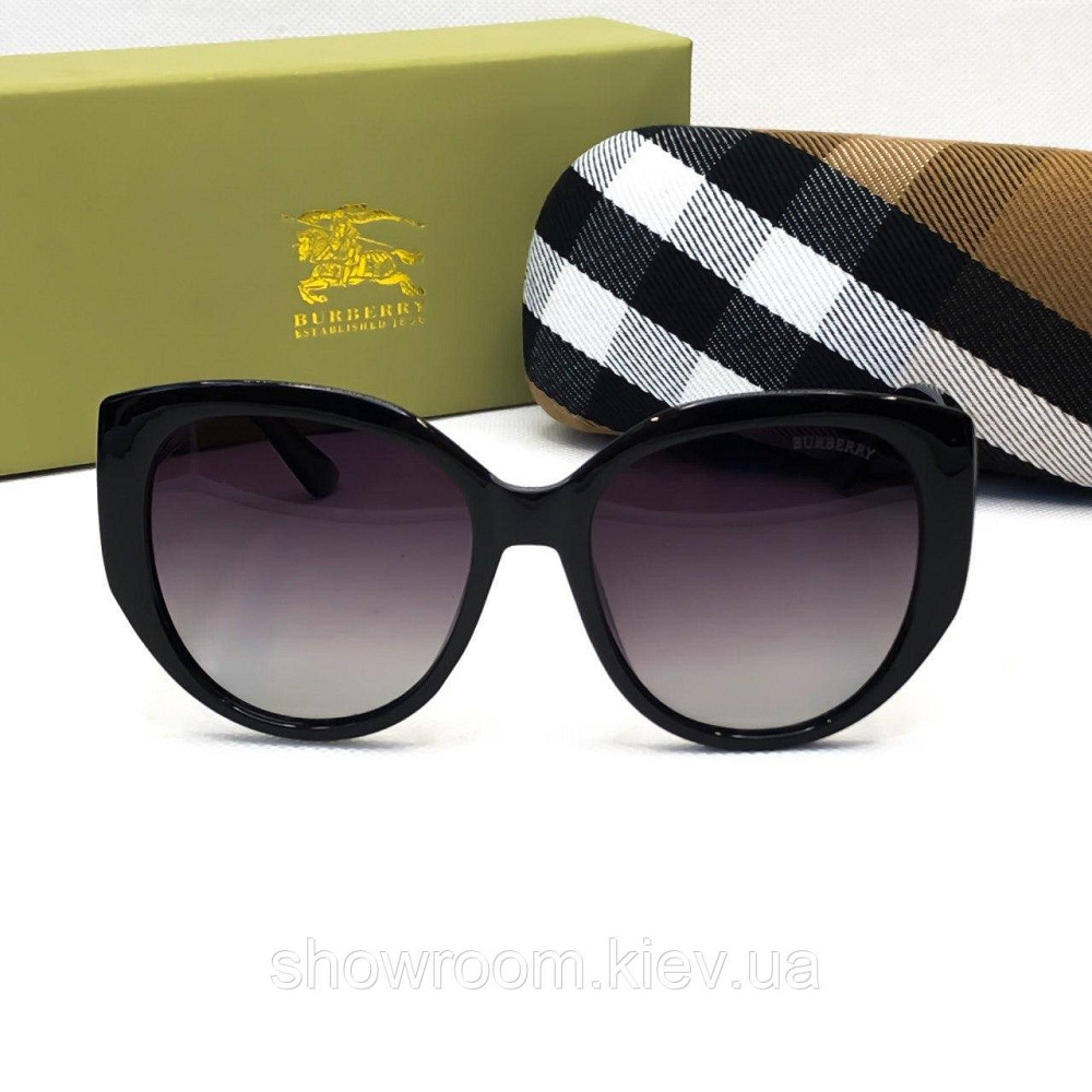 Жіночі брендові окуляри Brb (2720) чорні Київ - фото 2