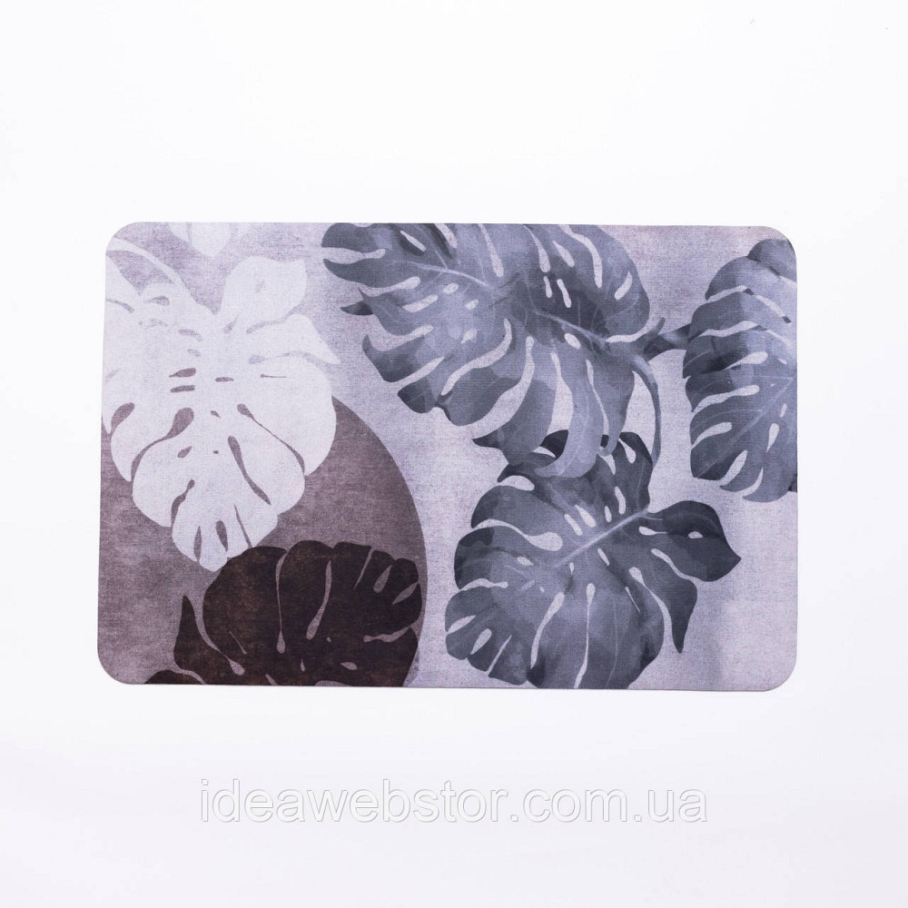 Килимок діатомітовий Monstera 58*38 см прямокутний Yiwu HP-42-94 Київ - фото 1