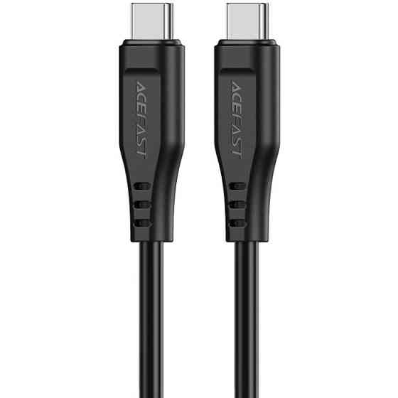 Кабель USB 2.0 Type-C M-M, 1.2м 60W TPE C3-03 Black Acefast Вінниця