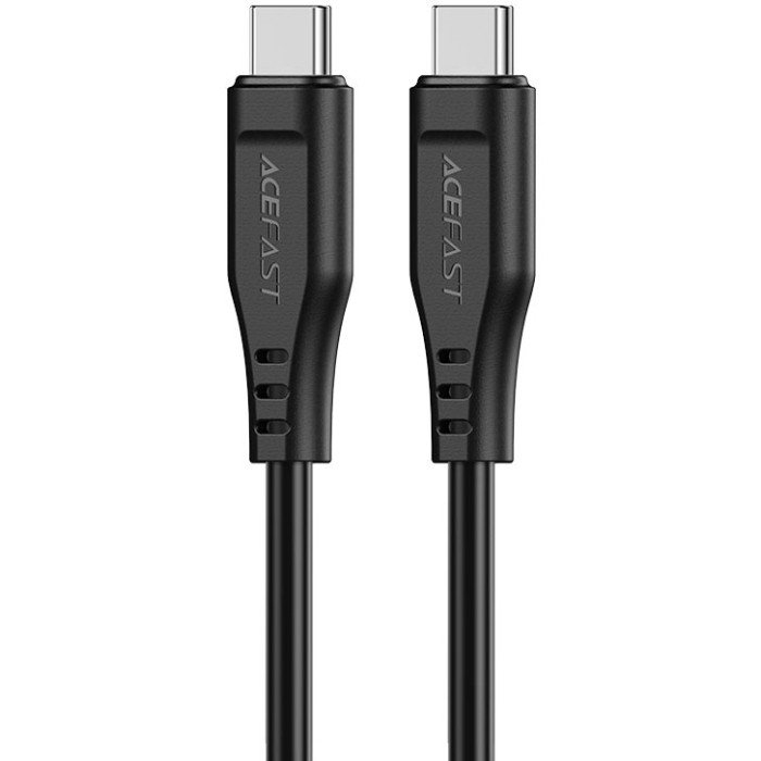 Кабель USB 2.0 Type-C M-M, 1.2м 60W TPE C3-03 Black Acefast Вінниця - фото 1