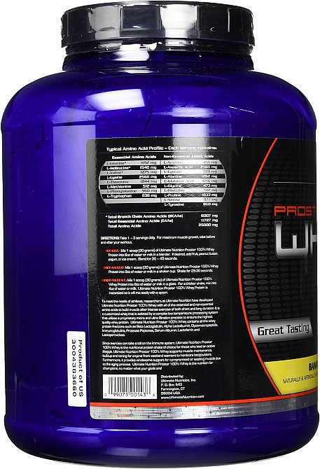 Prostar Whey 2.3 kg (Banana) Луцьк - фото 2
