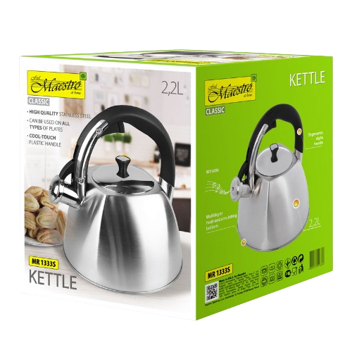 Чайник 2,2л металевий MR-1333-S Maestro Житомир - изображение 4