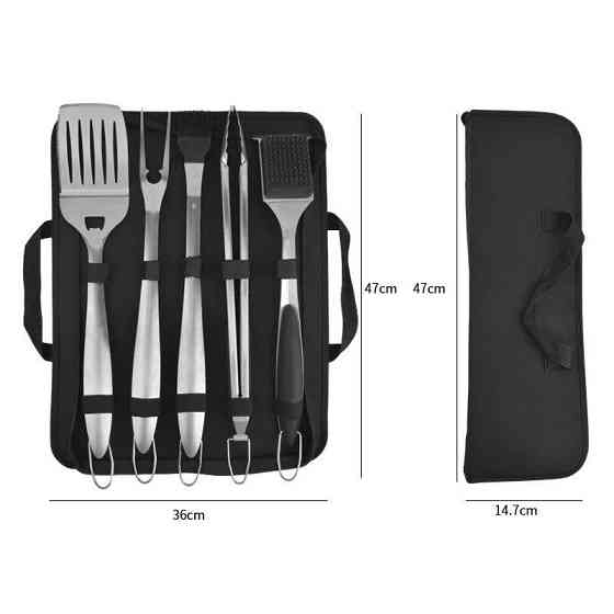 Набор для барбекю 6 предметов нержавеющая сталь GRILLI 700798 Код: 012194 Ровно