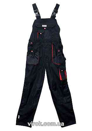 Напівкомбінезон робочий YATO чорно-черв., розм. XL [10] Одесса