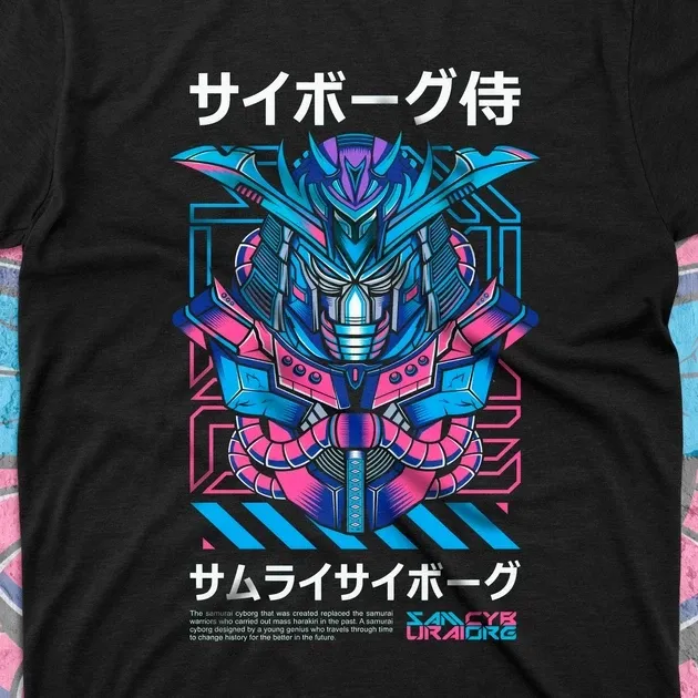 Футболка для подростка мальчика с принтом 140amurai Cyborg Размер 160 Anime10060 Днепр - изображение 4