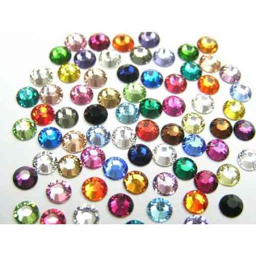 Стрази Swarovski мікс (різні кольори) різні розміри(1400 шт) Київ