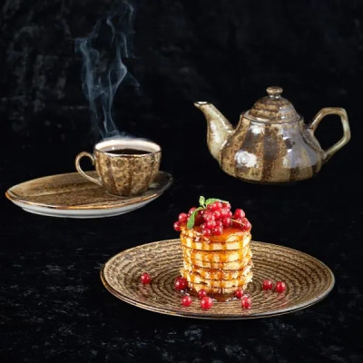 Тарелка By Bone Cowry Yellow 21 см (CW-YL-ZT-21-DZ) Винница - изображение 2