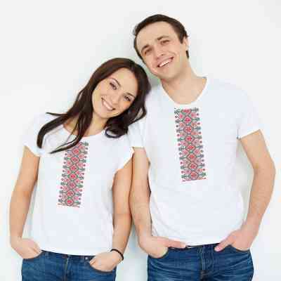 Футболка Sol's Regent Women Вишиванка вертикально білий XXL (01825102/313XXL) Винница