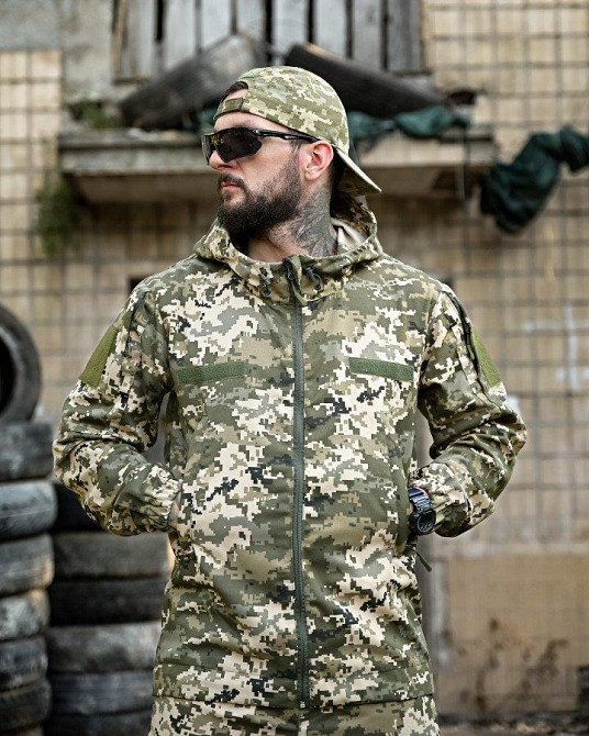 Летний тактический костюм GECKTAR пиксель ДЛ6497 Одесса - изображение 6