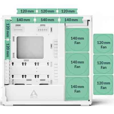 Корпус Arctic XTENDER WHT (ACPCC00014A) Винница