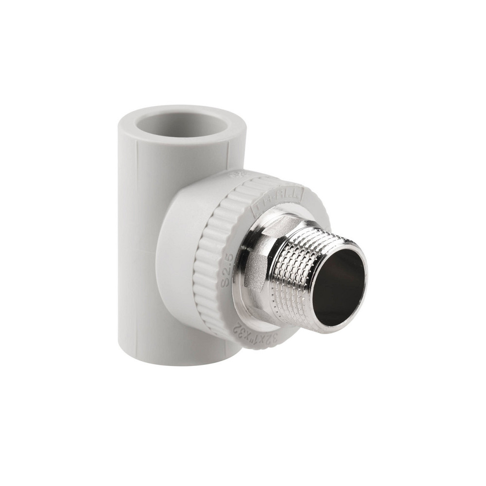 Тройник PPR Thermo Alliance 32х1"х32 НР Київ - фото 1