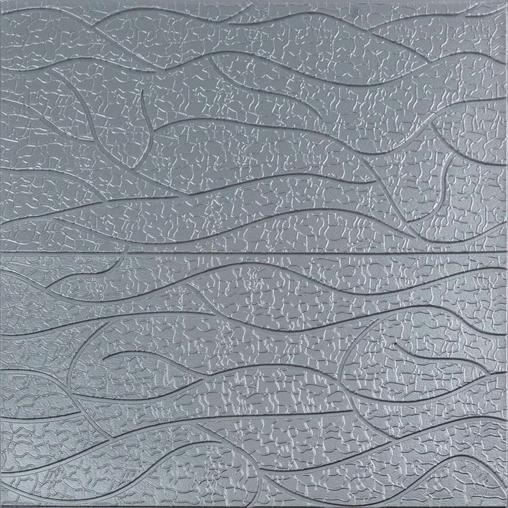 Панель 3D 700х700х6мм Срібло SW-00001951 Київ - фото 1