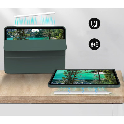 Чехол для планшета BeCover Tri Fold Hard TPU Apple iPad Pro 11 2020/2021/2022 Dark Green (711110) Винница - изображение 5