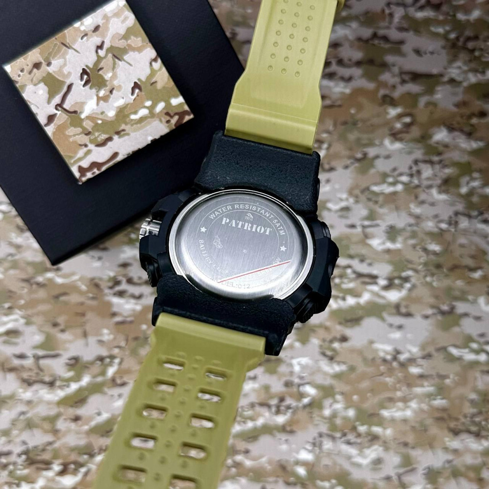 Patriot 012BKKHUASI Тризуб срібло Чорні з хакі. + Коробка SBR Киев - изображение 5