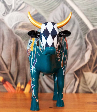 Колекційна статуетка Cow Parade корова Friends 30х9х20 см, Size L Ровно