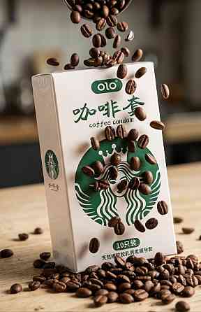 Презервативи OLO Coffee Condom, упаковка 10 шт Sex Aura Київ