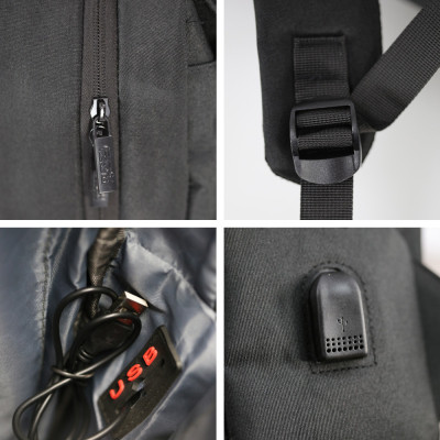 Рюкзак туристичний NikiBo Studio 16л чорний (30011005-01) Вінниця - фото 4