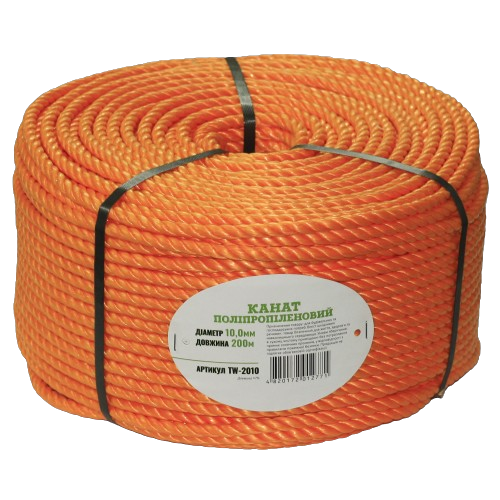 Канат поліпропілен d10мм 200м ЧС Житомир - изображение 1