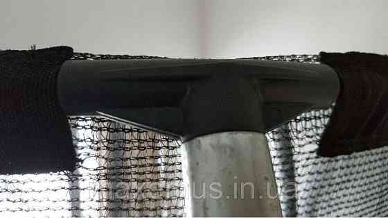 1 Батут детский с внутренней защитной сеткой 312 см батут атлето с лестницей для детей и взрослых зеленый Мостиска