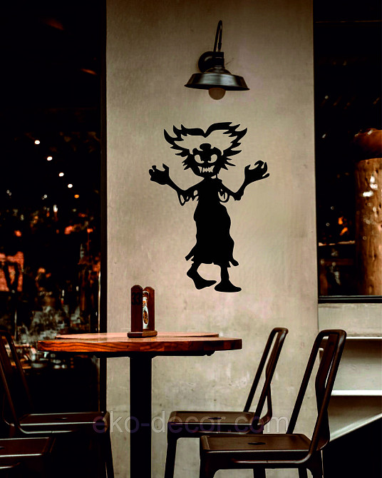 Декоративне настінне Панно «Силует дітей. Хеллоуїн», Декор на стіну Київ - фото 7