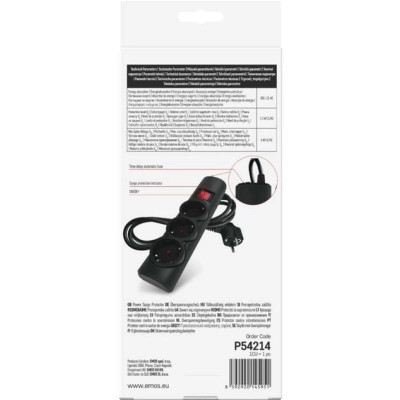 Мережевий подовжувач EMOS P54214 Вінниця - фото 10