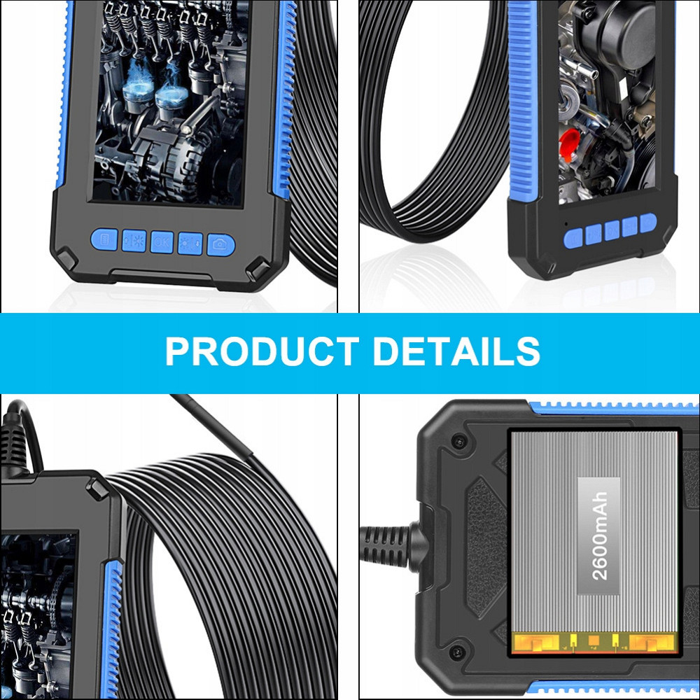 Эндоскоп P40 с дисплеем 4.3