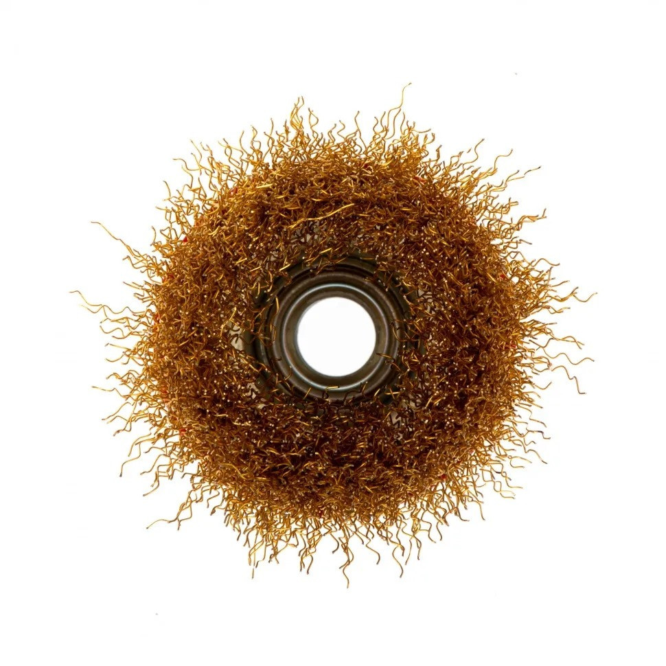 Кордщетка чашеобразная латунная для УШМ 60мм RockForce RF-BWC025 Одесса - изображение 2