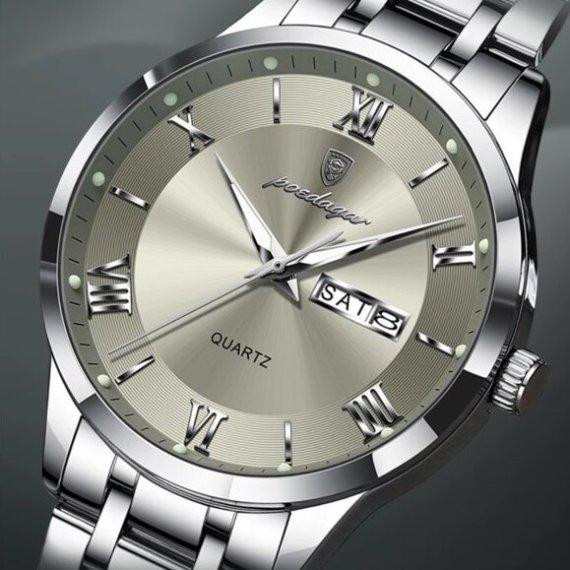 Годинник чоловічий наручний Poedagar Berlin Nylon Creamy (2 ремінці) Вінниця - фото 6