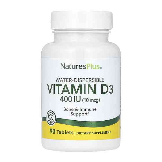 Вітамін Д3 Nature's Plus Vitamin D3 400IU 90 таблеток Луцьк