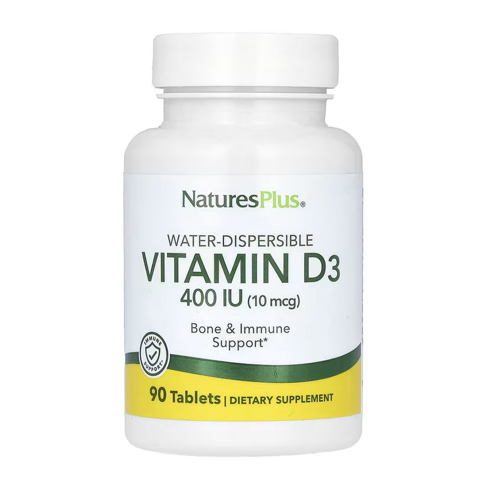 Вітамін Д3 Nature's Plus Vitamin D3 400IU 90 таблеток Луцьк - фото 1