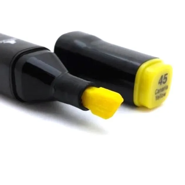 Професійний набір двосторонніх скетч-маркерів That Color 60 шт, спиртові маркери для малювання та творчості Одеса - фото 17