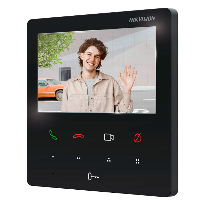 Відеодомофон Hikvision DS-KH6110-WE1/Black 4.3" дюйма Київ - фото 2