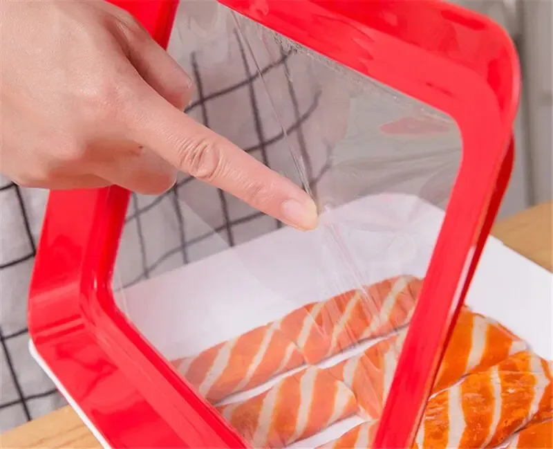 Умный поднос для хранения пищи Supretto с крышкой для нарезки и продуктов Коломия - фото 2