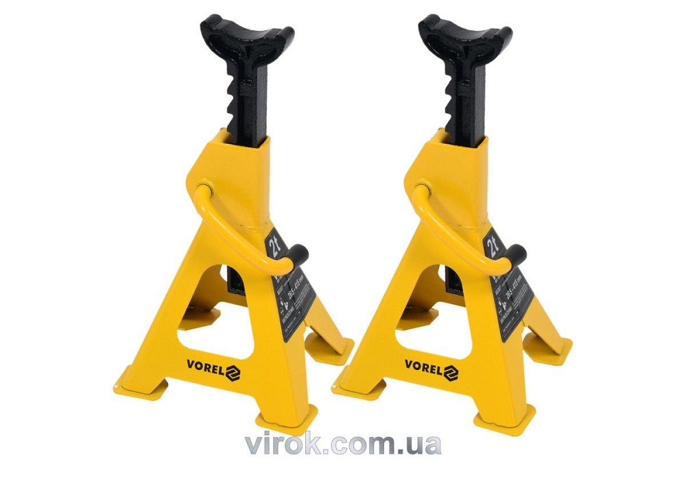 Підставки під автомобіль VOREL 2 т, 2 шт. [4] Одесса - изображение 1