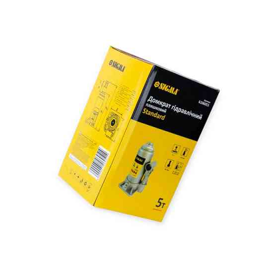 Домкрат гідравлічний 5 т, 185-355 мм (коробка) Мукачево