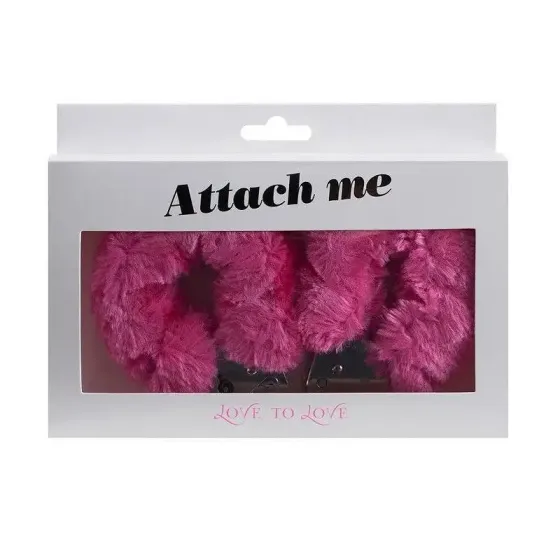 Наручники з плюшевою обробкою Love To Love ATTACH ME Pink Львів